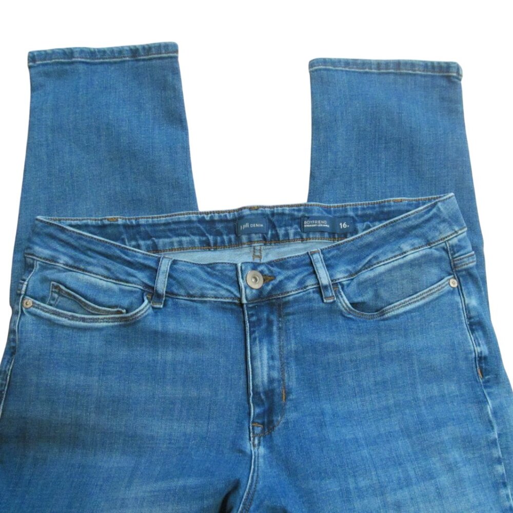 J. Jill Boyfriend Straight Leg Ankle Jeans - Size 16p